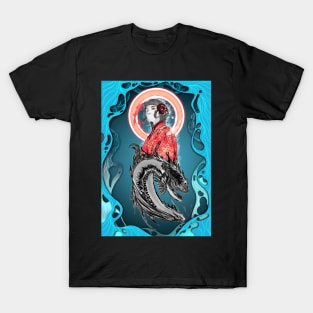 Ocean Queen design T-Shirt